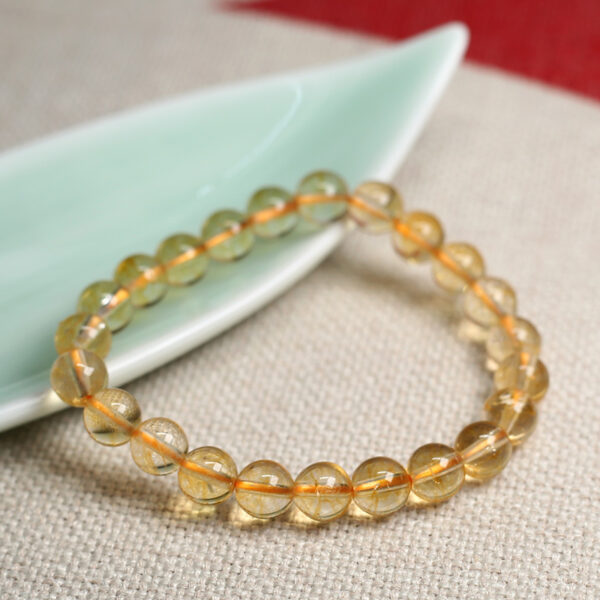 Natural Citrine Bracelet - Image 3