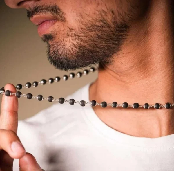 Ebony Wood Karungali Mala - Image 5